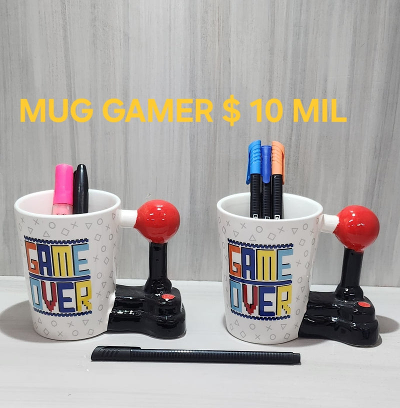 ESPECTACULAR VASO GAMER RETRO