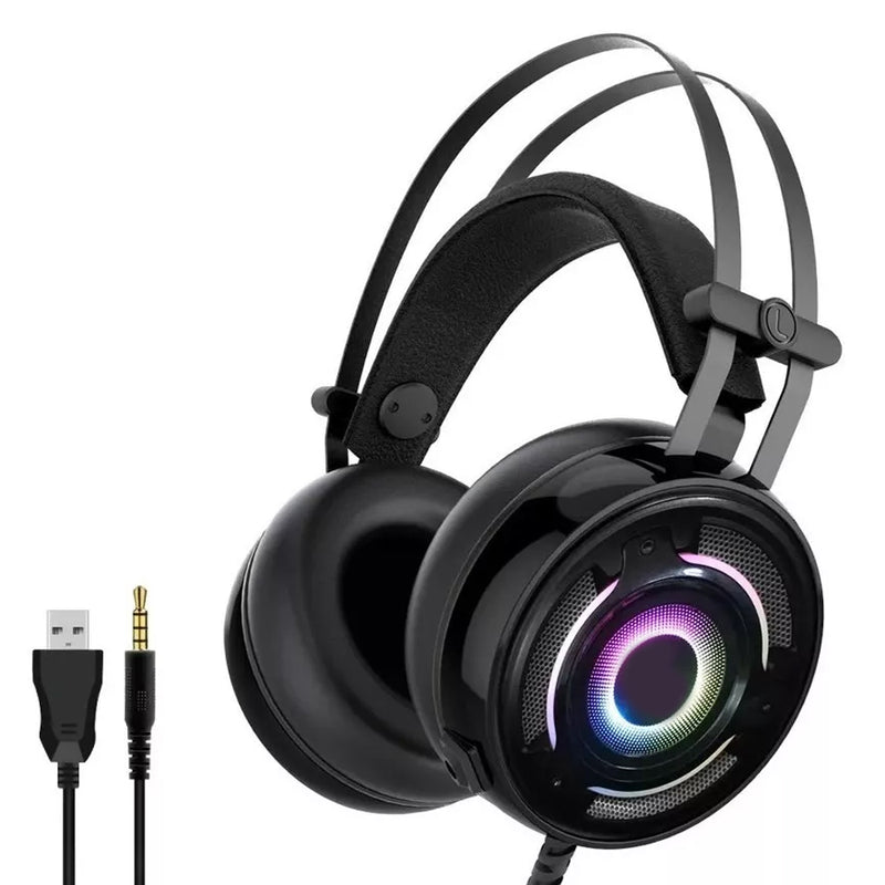 Audifonos Balaca Gamer Pc Rgb Microfono