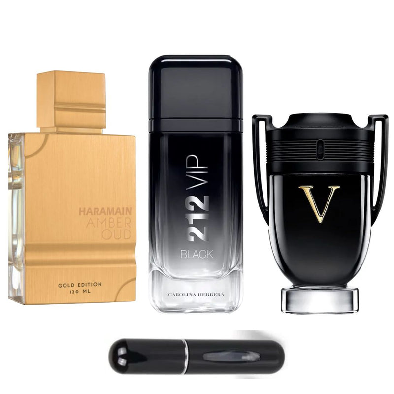 AMBEROUD+VIPBLACK+INVICVICTORY+PERFUMERO