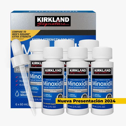 Caja Minoxidil Kirkland Original 6 u